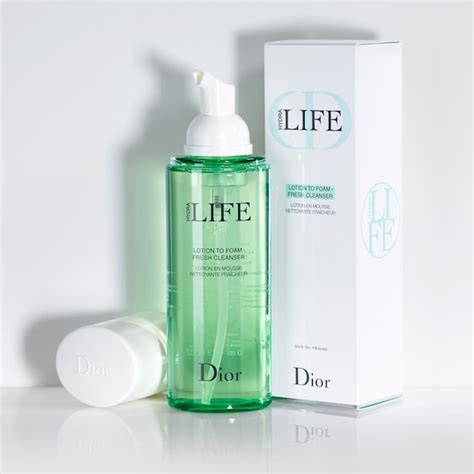 Dior Hydra Life Lotion mousse nettoyante fraîcheur : soin visage